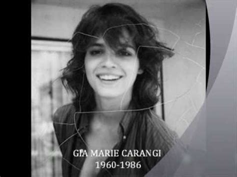 gia carangi last photo|THE AIDS MEMORIAL 